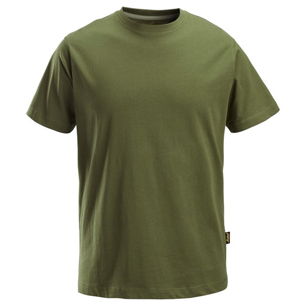 Snickers t-shirt 2502 khaki green