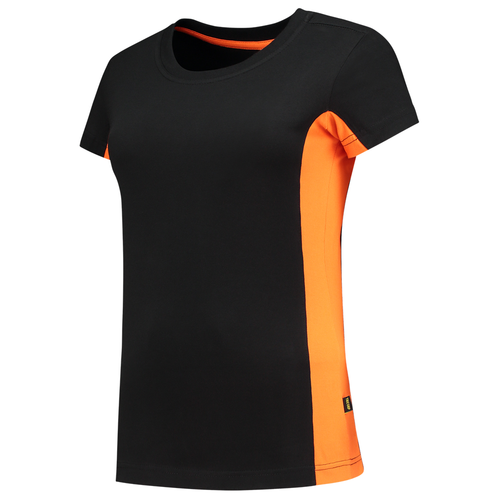 Tricorp t-shirt 102003 black-orange (dames)