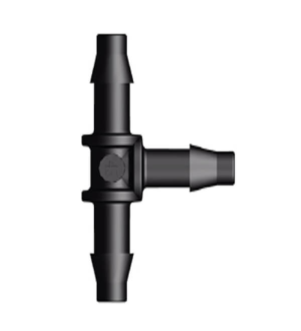 T-stuk luchtsl. 4mm tule