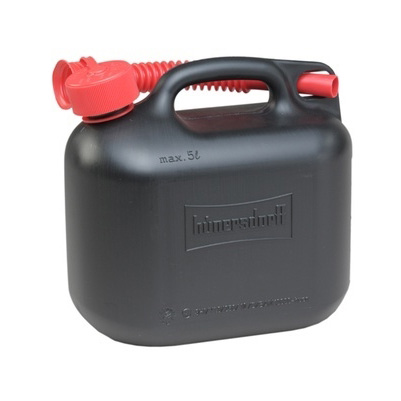 Jerrycan benzine zwart 5lt.-8114