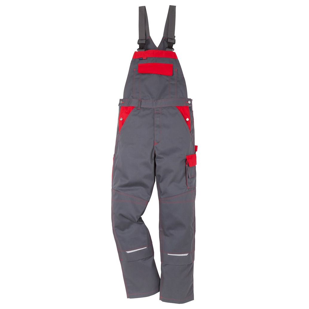 Fristads am. overall 1009 grijs-rood