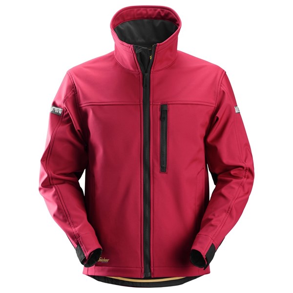 Snickers softshelljas 1200 red-black