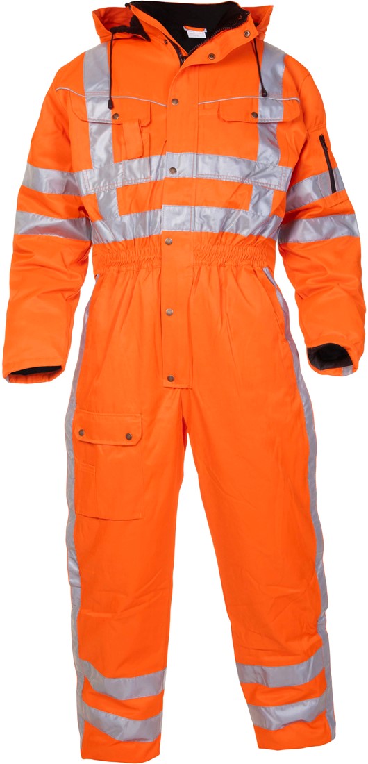 Hydrowear overall Amsterdam oranje (high visibility)