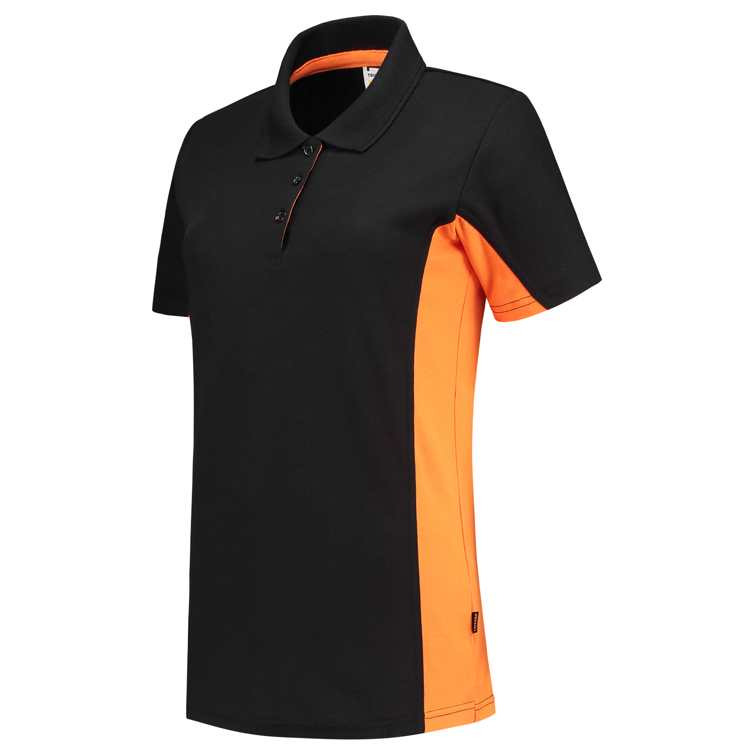 Tricorp poloshirt 202003 black-orange (dames)