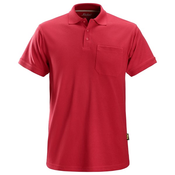 Snickers poloshirt 2708 chili red